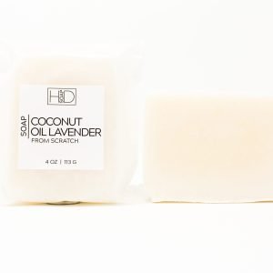 Coconut Oil Lavender Soap
